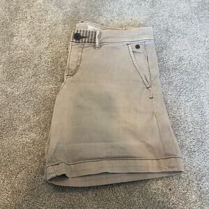 Pilcro and the Letterpress Women's‎ Shorts Hyphen Light Tan Size 26